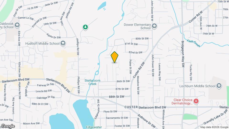 8219 Luzader Ln SW Map and Location Details