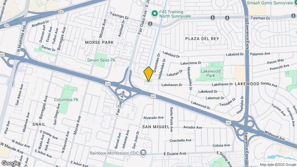 622 Lakehaven Ter Map and Location Details