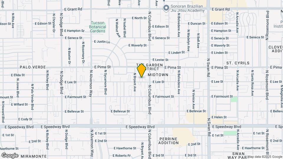 4225 E Lee St Map and Location Details