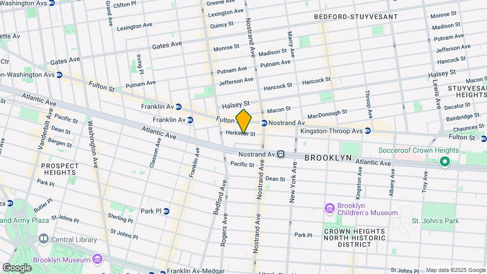 64 Herkimer St Map and Location Details
