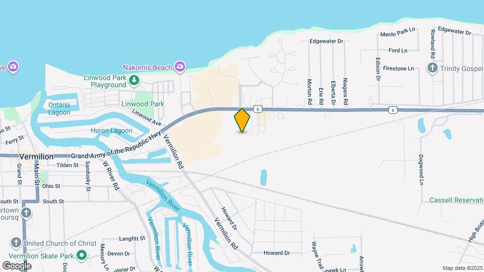 597 S Shore Ct Map and Location Details