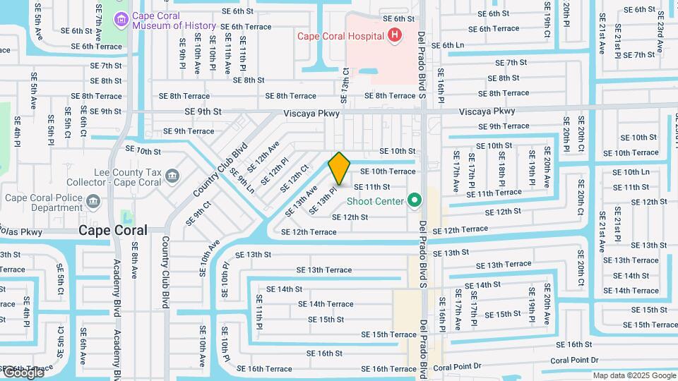 1304 SE 11th St Mapa y Detalles de la Ubicación