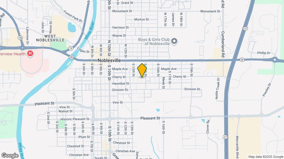 1383 Cherry St Map and Location Details