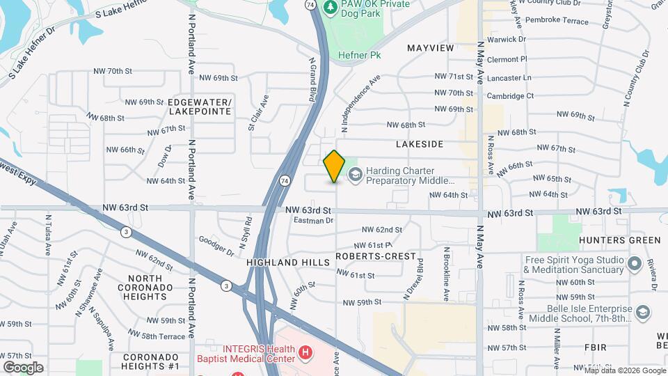 3301 NW 64th St Map and Location Details