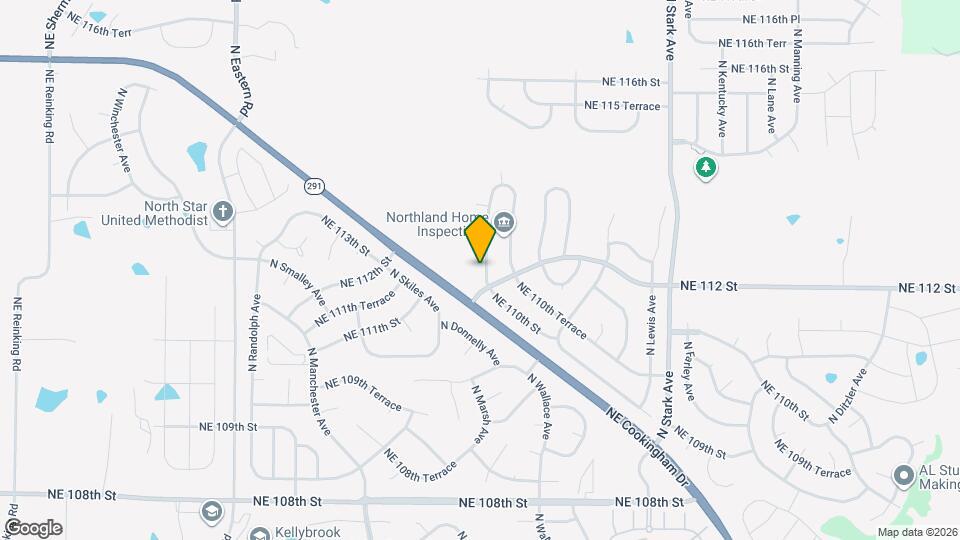 11206 N Marsh Ave Map and Location Details