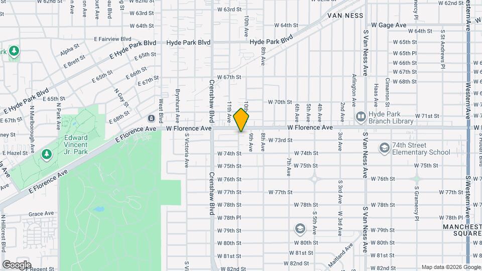 7216 10th Ave Mapa y Detalles de la Ubicación