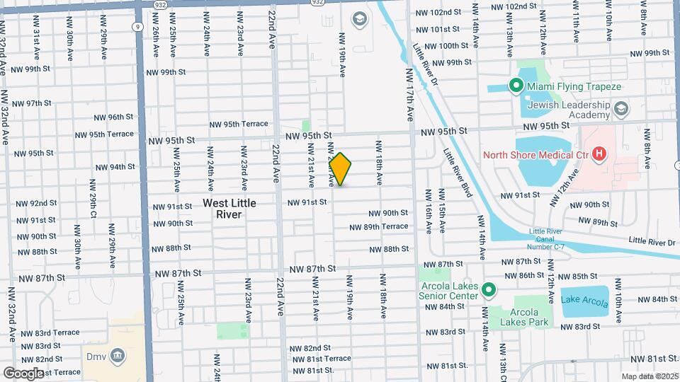 1934 NW 92nd St Map and Location Details