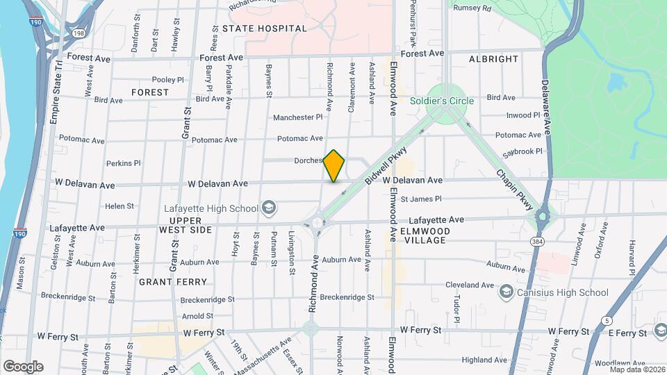 507 W Delavan Ave Map and Location Details