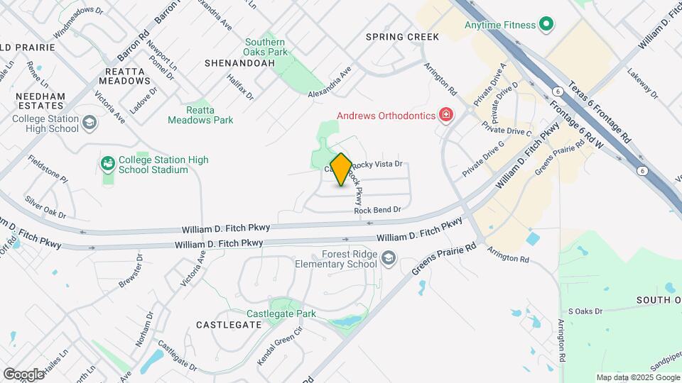 4235 Rocky Rhodes Dr Map and Location Details