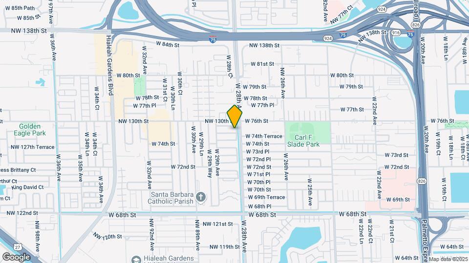 2837 W 75th St Map and Location Details