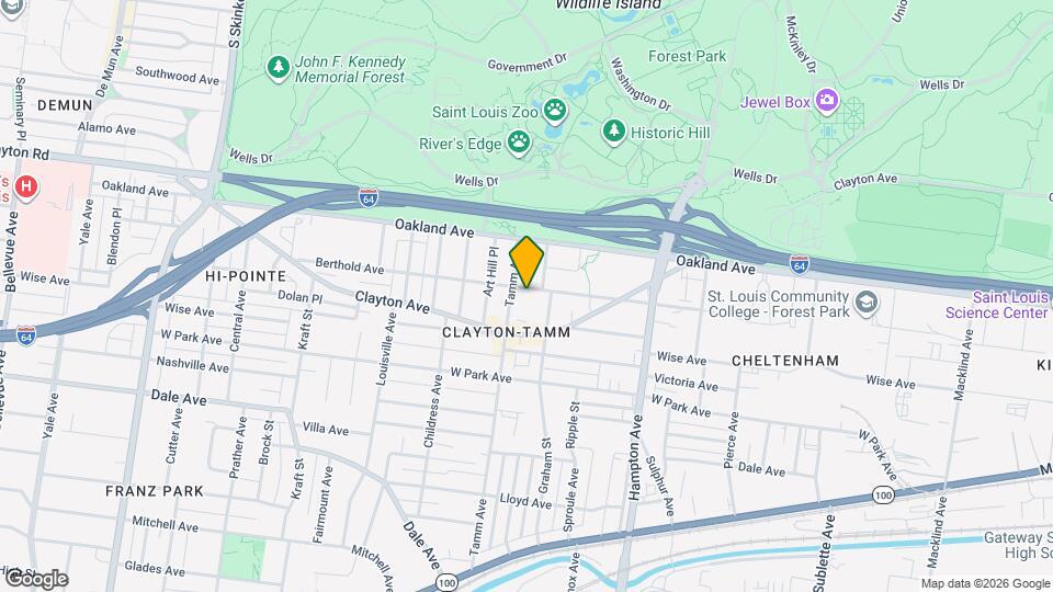 6324 Berthold Ave, Unit 1 Mapa y Detalles de la Ubicación