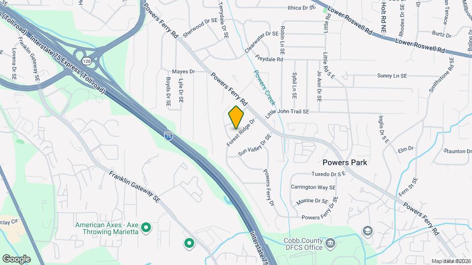 652 Forest Ridge Dr SE Map and Location Details