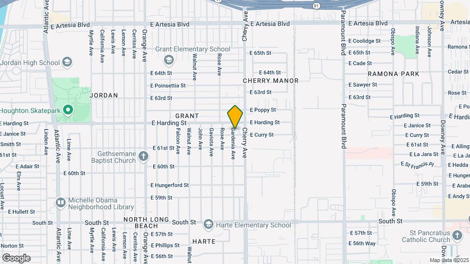 1901 E Curry St Map and Location Details