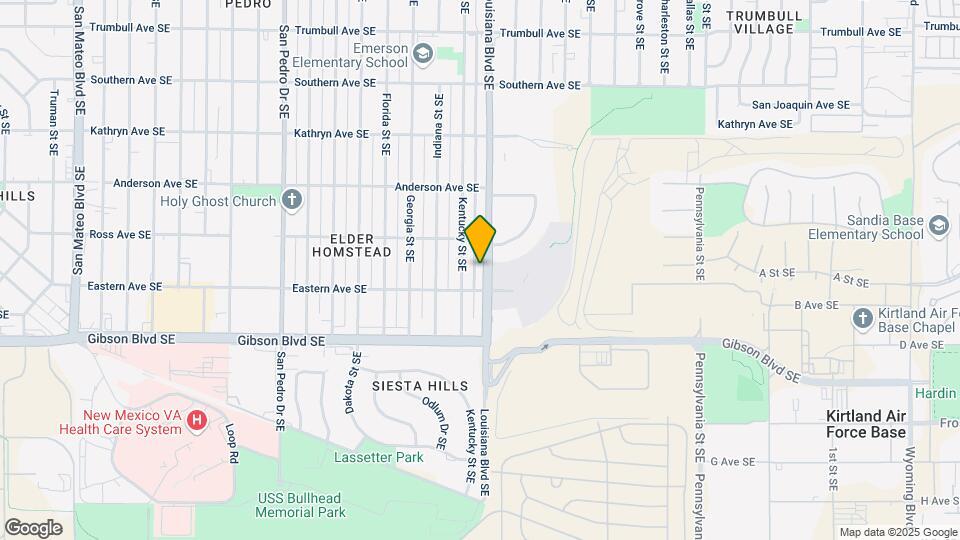 1029 Louisiana Blvd SE Map and Location Details