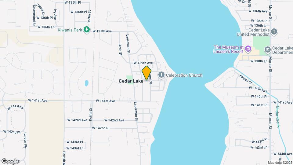 8619 W 139th Ct Map and Location Details