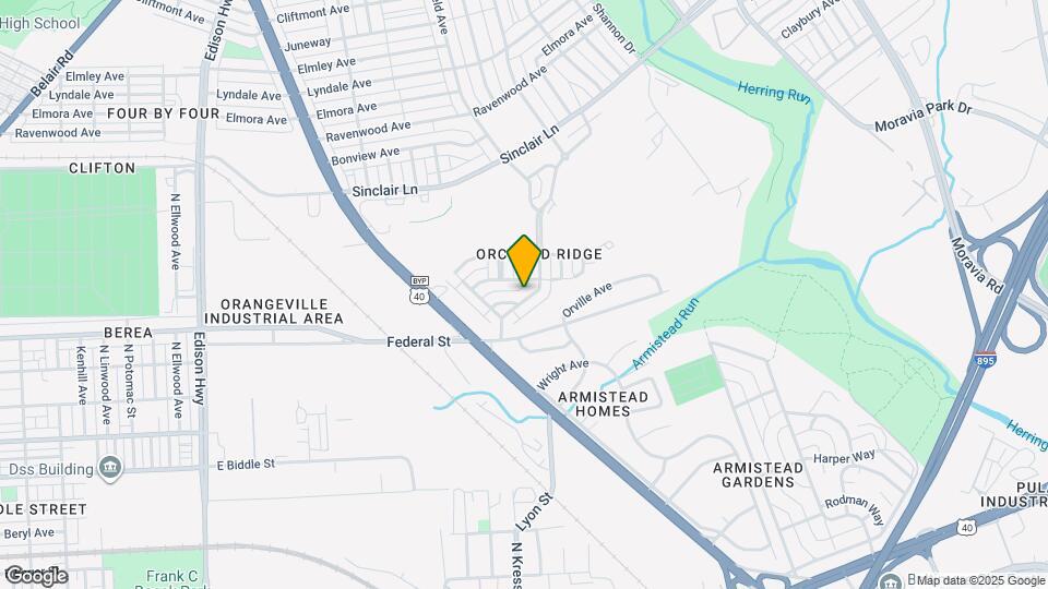 4122 Orchard Ridge Blvd Map and Location Details