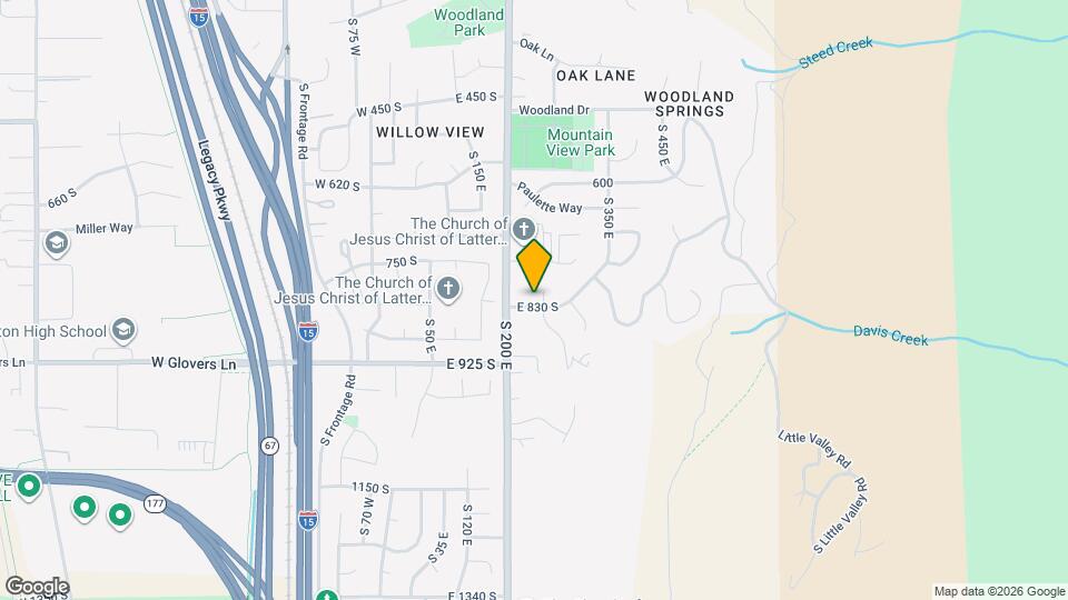 816 Mountain Side Dr Map and Location Details