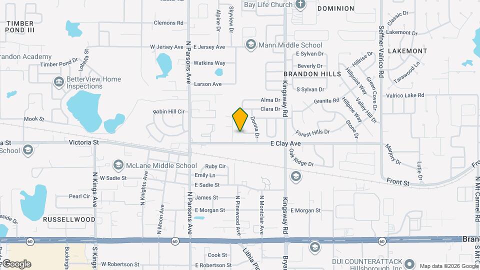 500 Brenda Dr Mapa y Detalles de la Ubicación