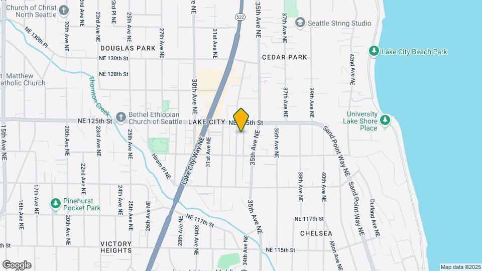 12334 NE 33rd Ave Map and Location Details