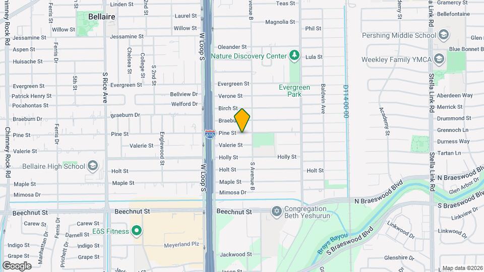 4607 Pine St Map and Location Details