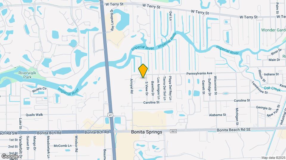 27420 Palmesta Circle Map and Location Details