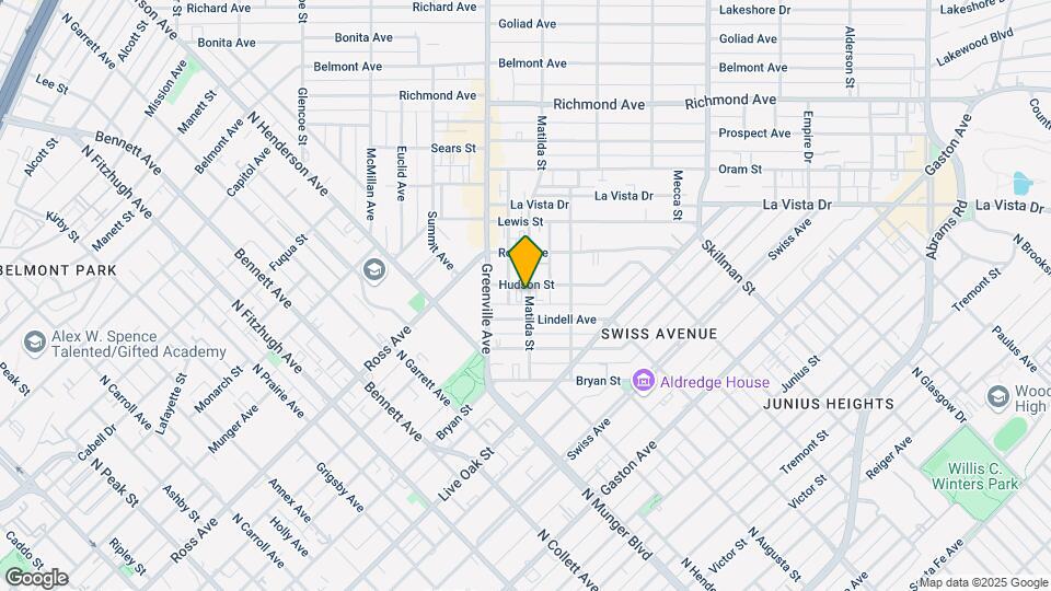 5610 Hudson St Mapa y Detalles de la Ubicación