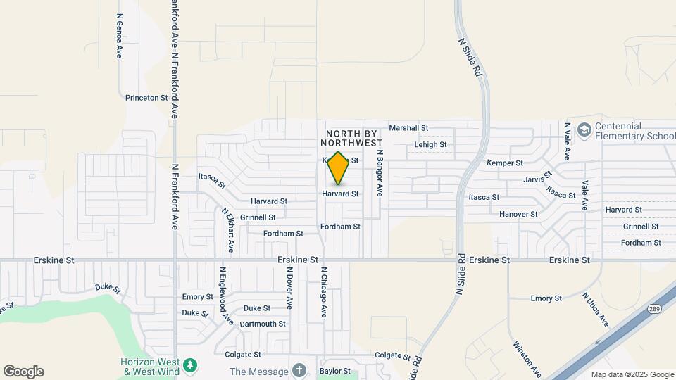 5414 Harvard St Map and Location Details