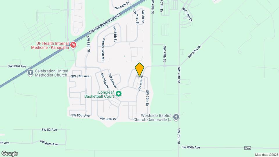 7440 SW 80th Dr Map and Location Details
