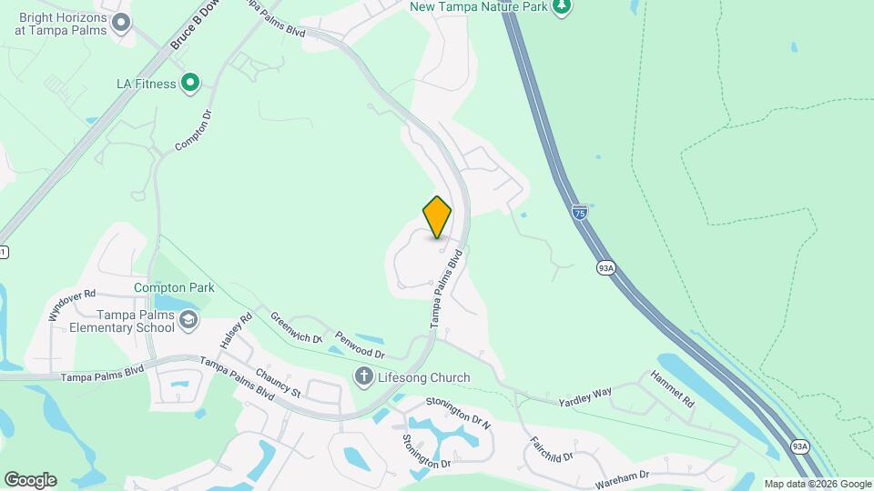 7710 Tuscany Woods Dr Map and Location Details