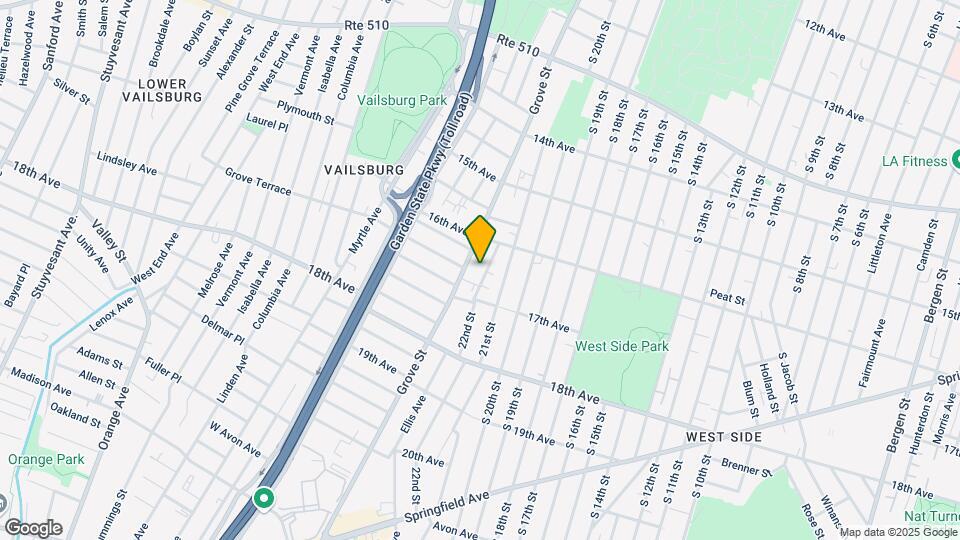 245 22nd St Map and Location Details
