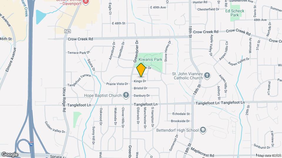 1868 Kings Dr Map and Location Details