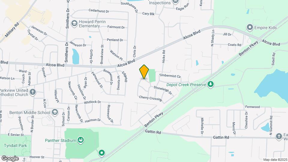 2402 Shaker Ridge Map and Location Details