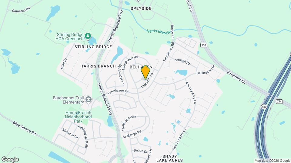 6800 Cromarty Ln Map and Location Details