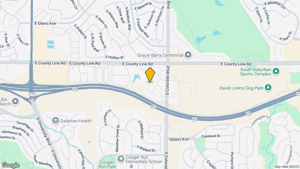 8416 Pebble Creek Way Map and Location Details