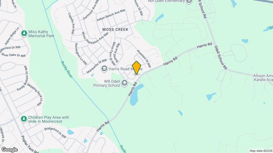 9646 Walkers Glen Dr NW Map and Location Details