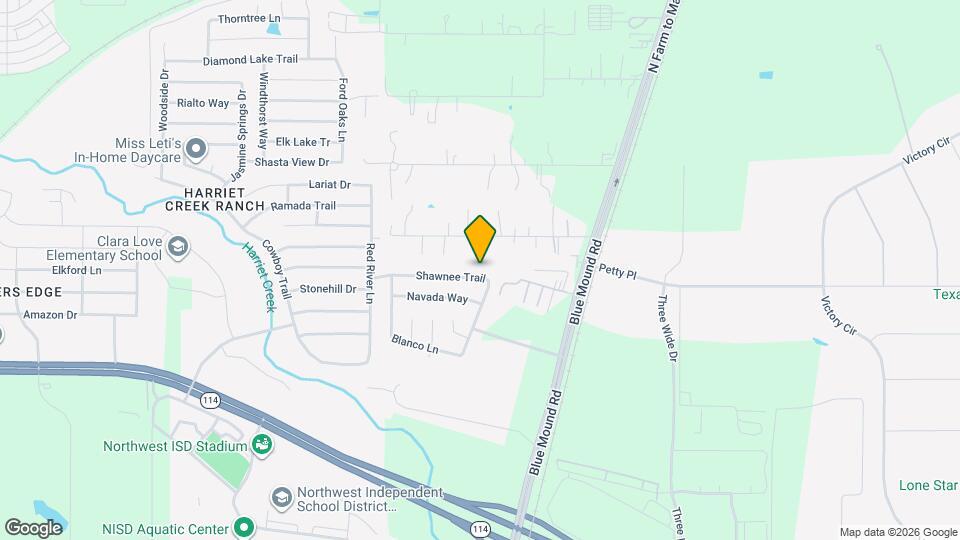 2141 Shawnee Trail Map and Location Details