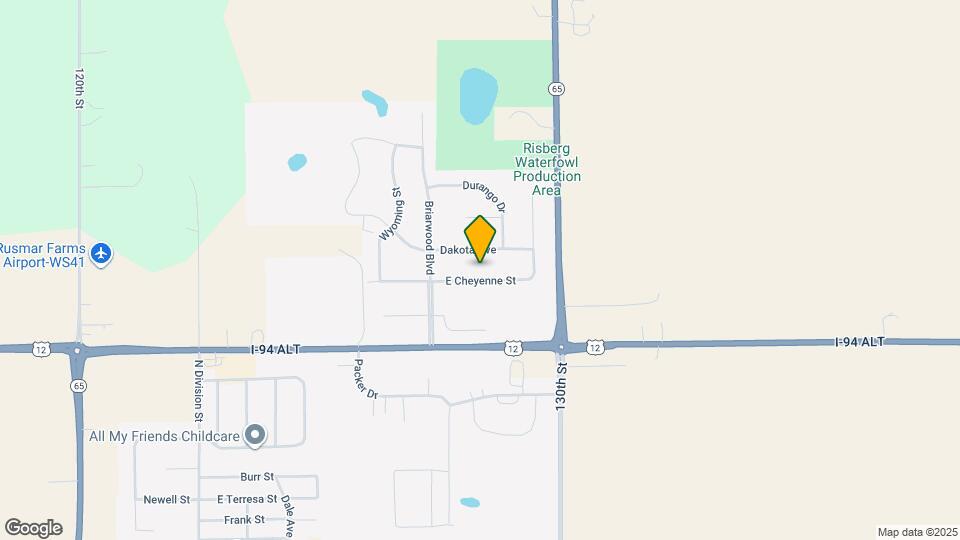 421 E Cheyenne St Map and Location Details