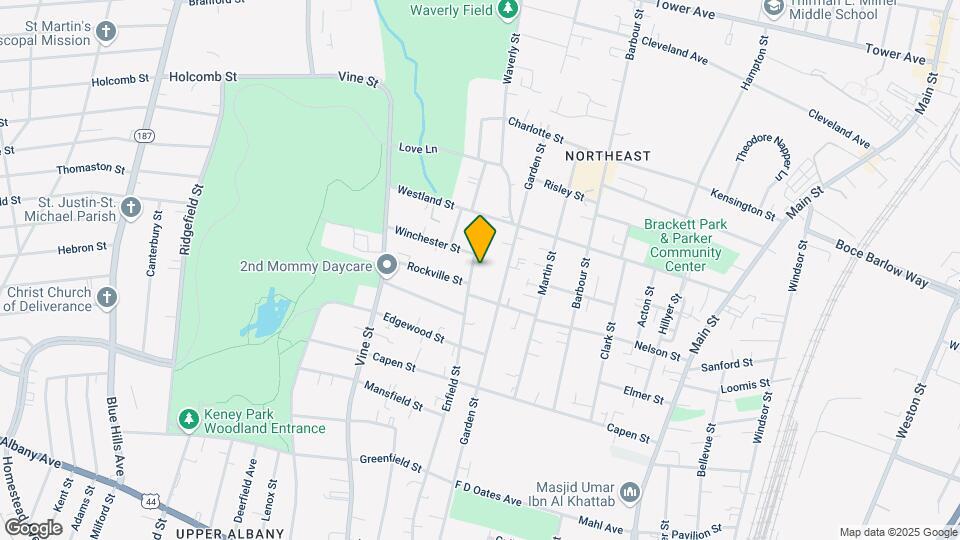 280 Enfield St Mapa y Detalles de la Ubicación