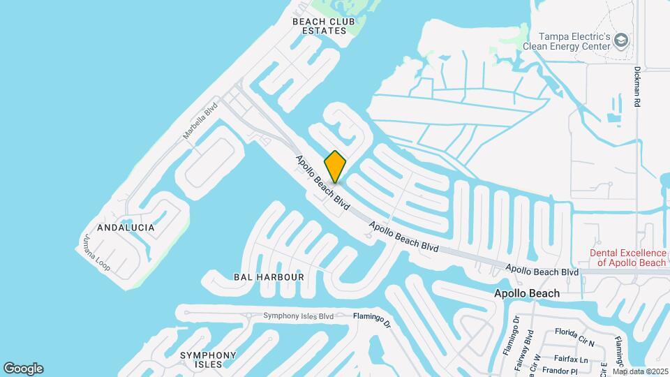 1059 Apollo Beach Blvd Map and Location Details