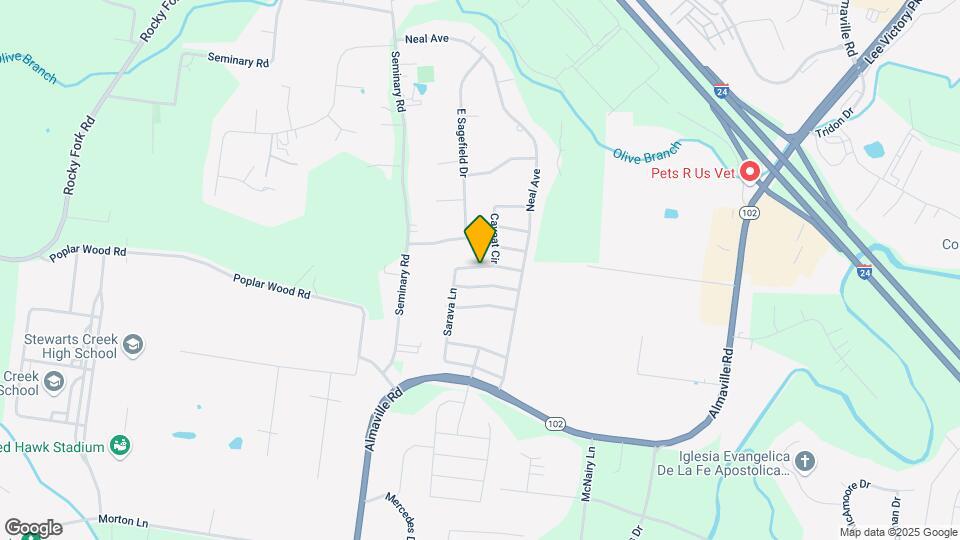 374 Sarava Ln Mapa y Detalles de la Ubicación