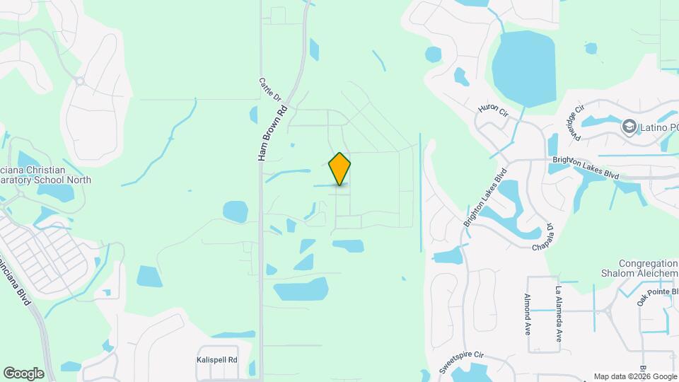 2607 Grey Hawk Dr Map and Location Details