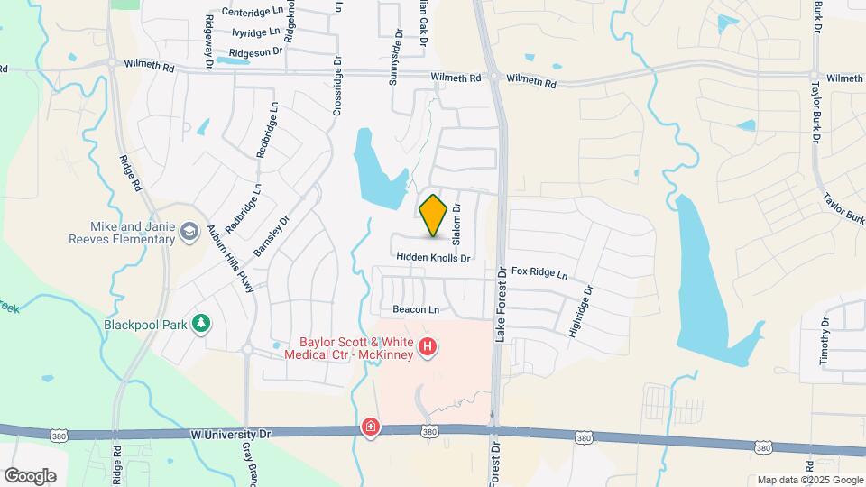 5201 Bear Valley Dr Map and Location Details