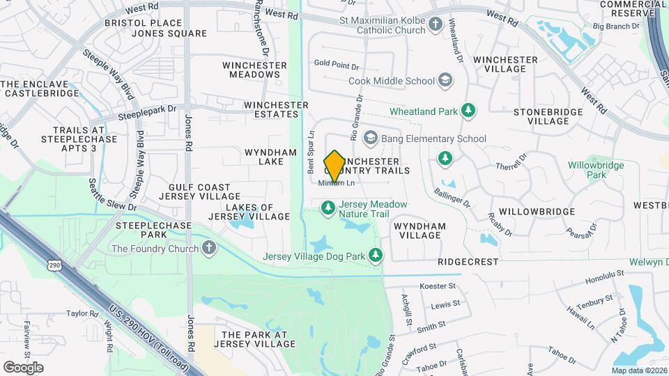 10503 Minturn Ln Map and Location Details