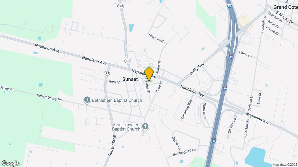 107 Barry St Map and Location Details