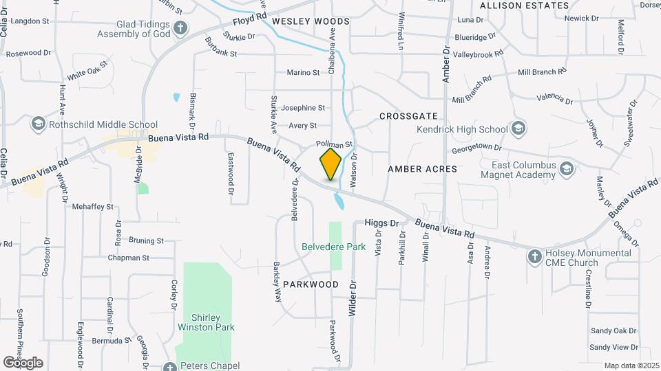 5431 Buena Vista Rd Map and Location Details