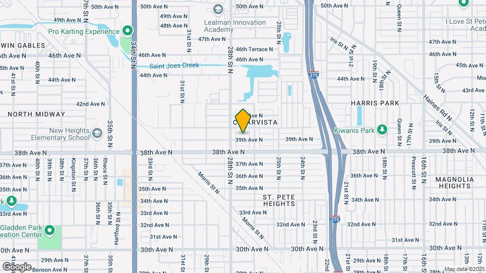 2643 39th Ave N Map and Location Details