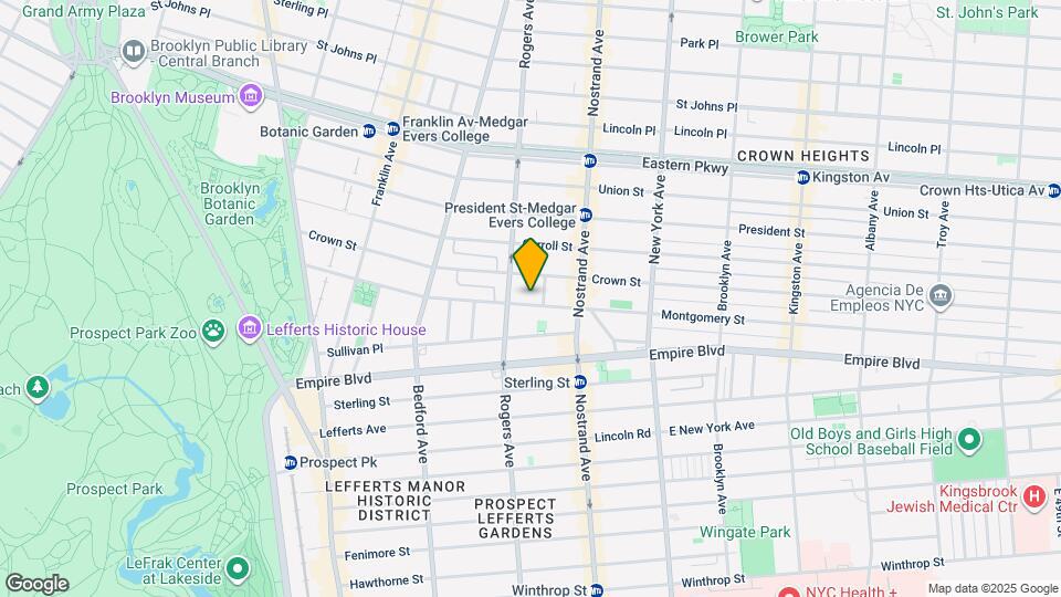 345 Montgomery St Map and Location Details