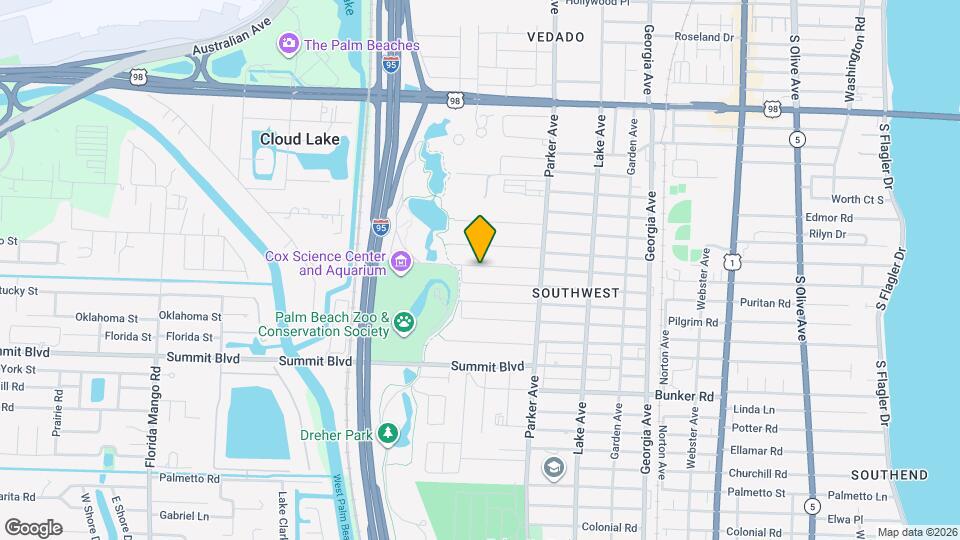 1016 W Lakewood Rd Map and Location Details