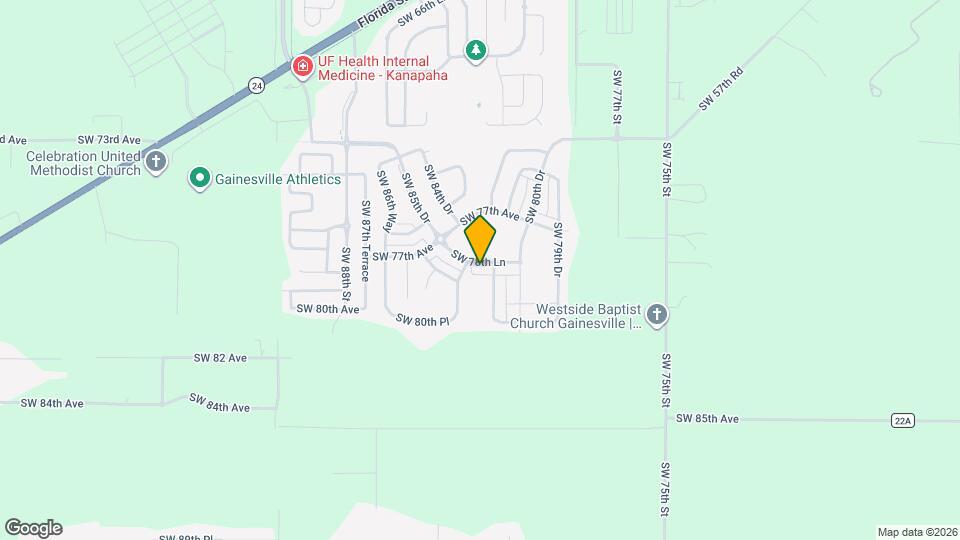 8291 SW 78th Ln Map and Location Details