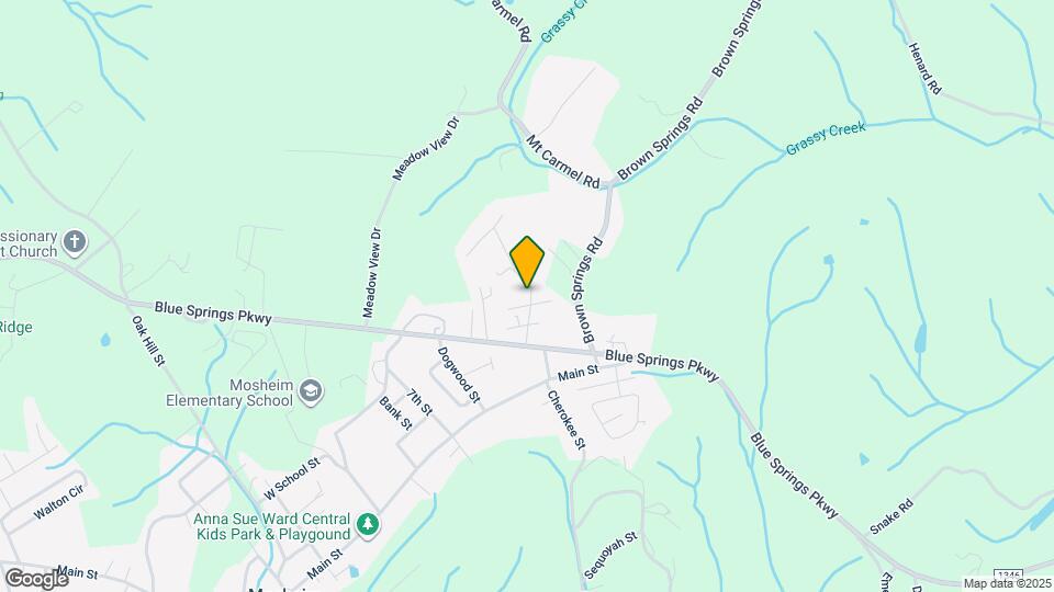 115 Greenbriar Dr Map and Location Details